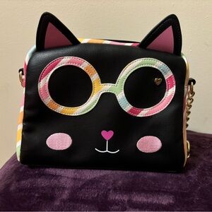 Cute Betsey Johnson Cat Purse